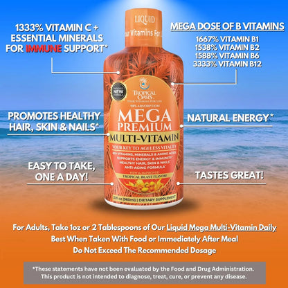 Multivitaminas Complejas 90 Tabletas Energía Vitalidad Mega Multi Master
