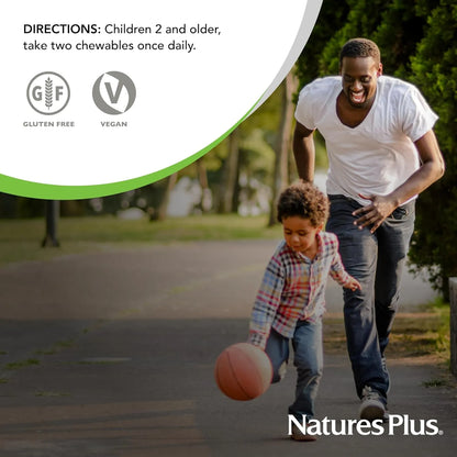 Multivitaminico Masticable Para Niños Animal Parade 90 Tabletas Sabor Variado Sin Azucar
