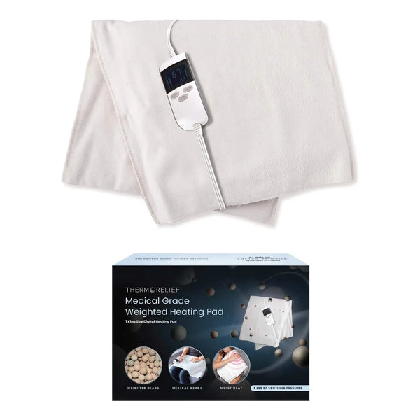 Almohadilla Termica Humeda Extra Caliente ThermoRelief Alivio Profundo Dolor