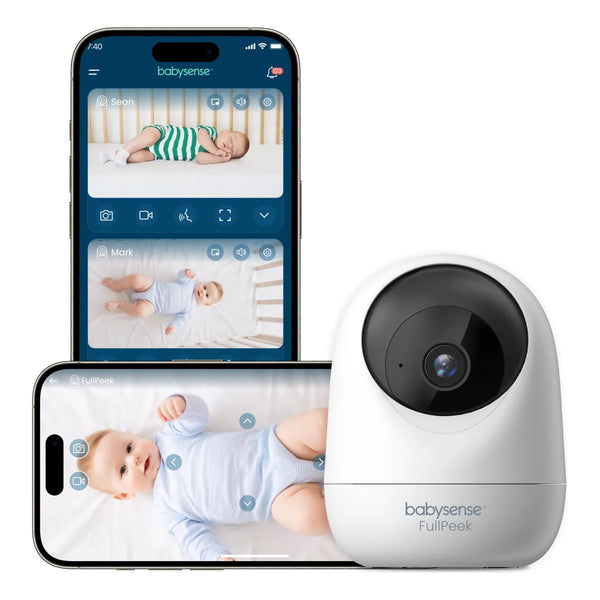 Monitor De Video Para Bebés 3MP FullPeek Con Seguimiento Automático Y Visión Nocturna