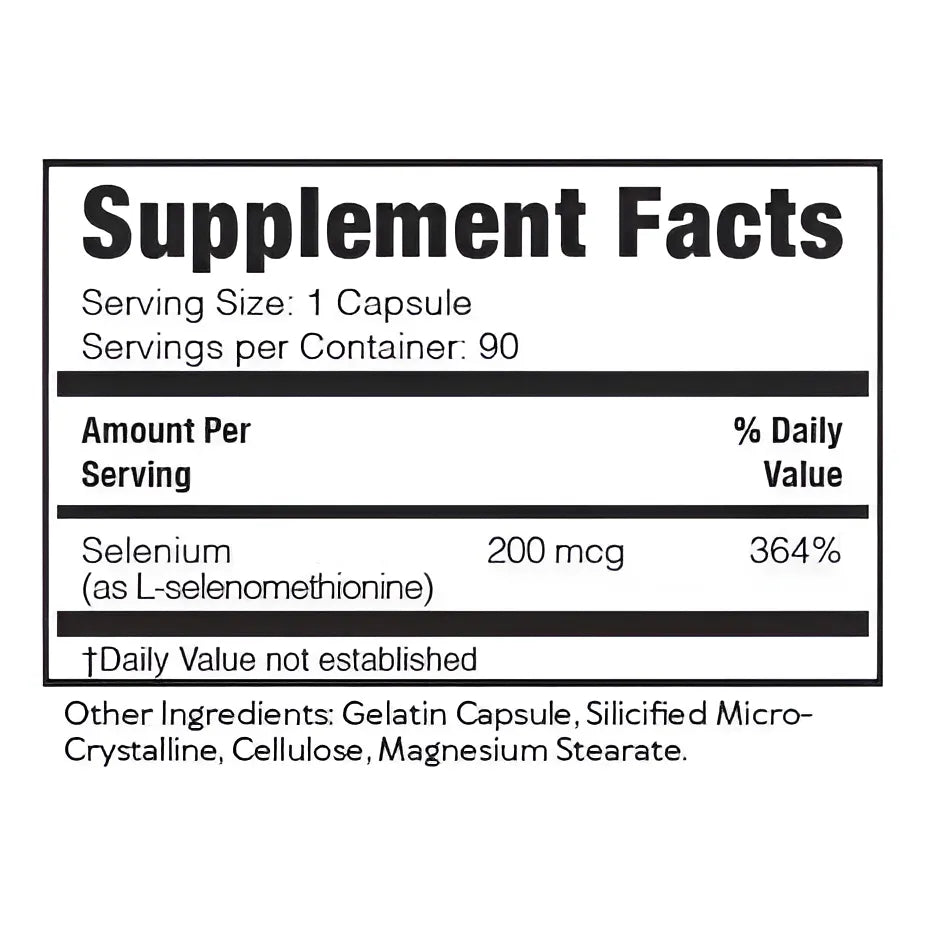 Vitamina E Con Selenio 90 Capsulas Antioxidante Cardiovascular