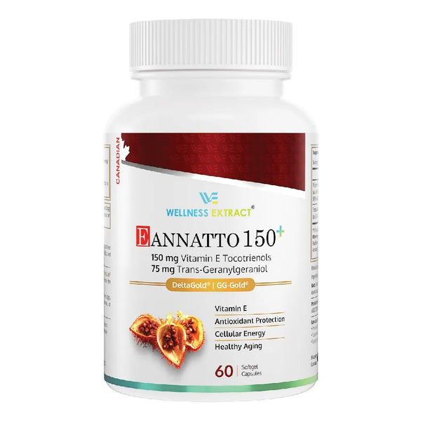 Eannatto 150mg Vitamina E Tocotrienoles Antioxidante Potente 60 Capsulas Blandas