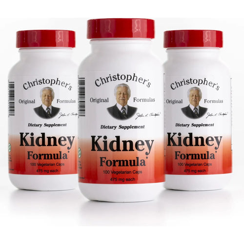 Capsulas Dr Christopher Renal 100 Unidades Paquete De 3 Importado Eeuu