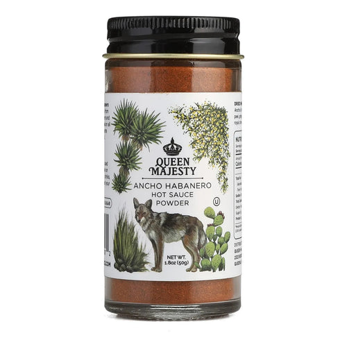 Polvo De Salsa Picante Ancho Habanero 50g Condimento Natural Intenso