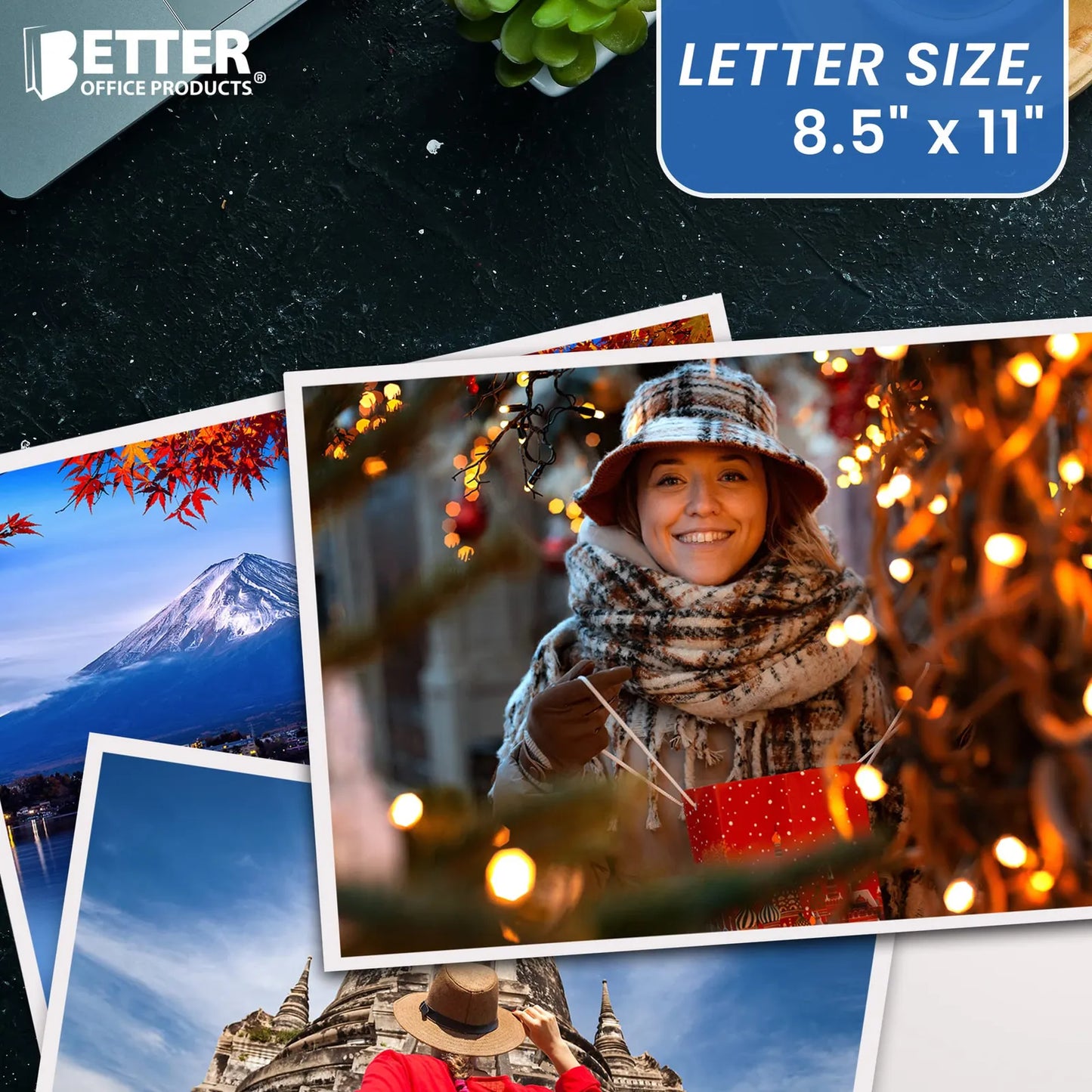 Papel Fotográfico Brillante A4 100 Hojas 200 Gsm Ideal Para Impresiones Profesionales