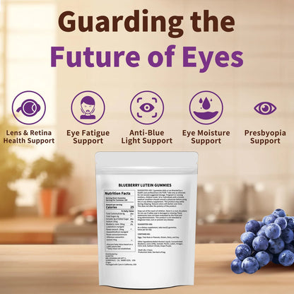 Gomitas De Luteína Y Arándano Para Ojos 180 Unidades Salud Ocular