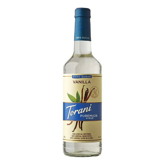 Sirope Vainilla Sin Azúcar Botella Vidrio 750 Ml Sabores Naturales