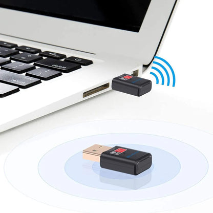 Adaptador Wifi Usb Blueshadow Doble Banda 2.4g 5g Mini Wi-fi
