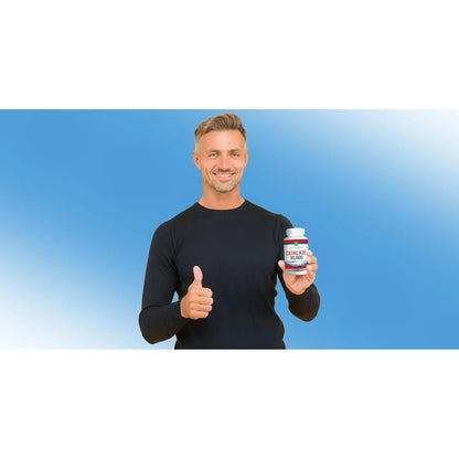 Capsulas Naturales Catalasa 30000 Para Cabello Fuerte Y Saludable 60 Unidades