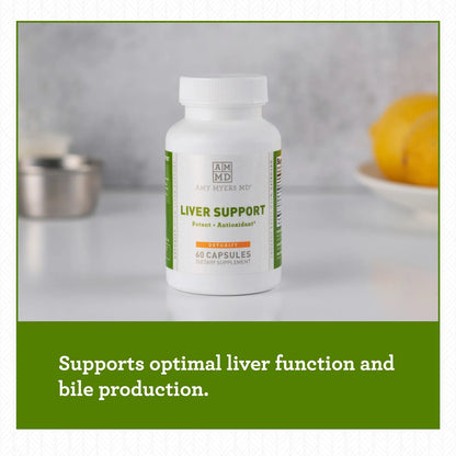 Apoyo Hepatico Dra Amy Myers 60 Capsulas Limpieza Y Funcion Hepatica