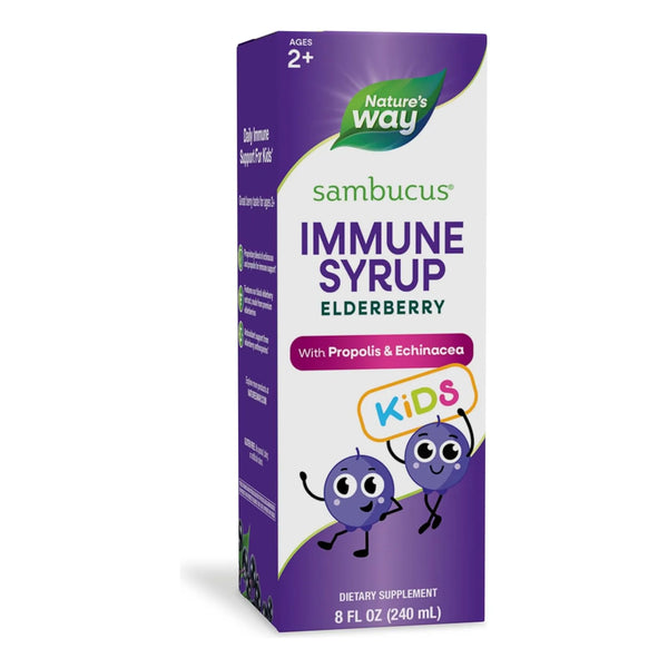 Jarabe Inmunologico De Sauco Para Ninos NatureS Way Sambucus Con Equinacea Y Propoleos 8 Oz