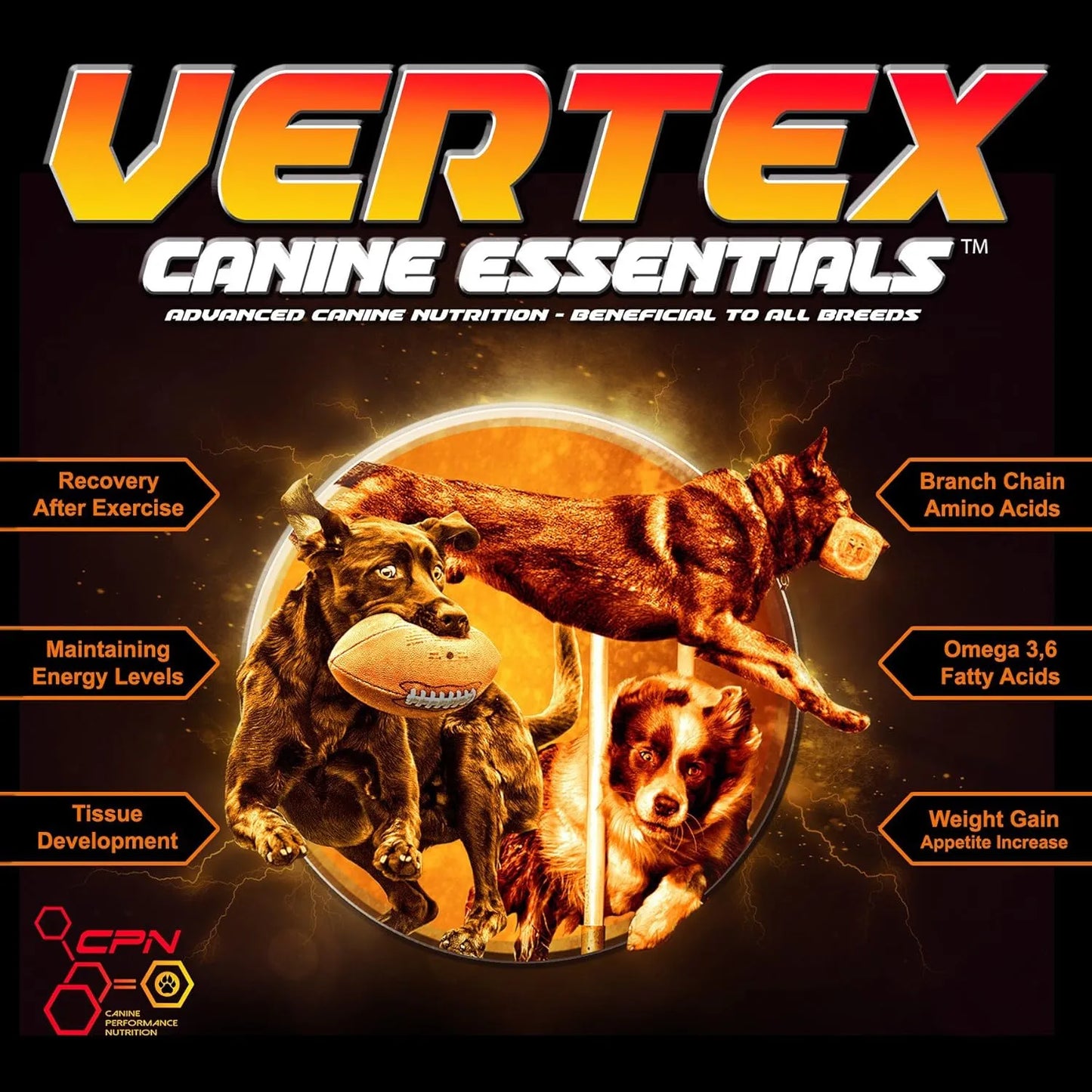 Vértice CPN 907 Gramos Energía Natural Para Entrenamiento Intenso