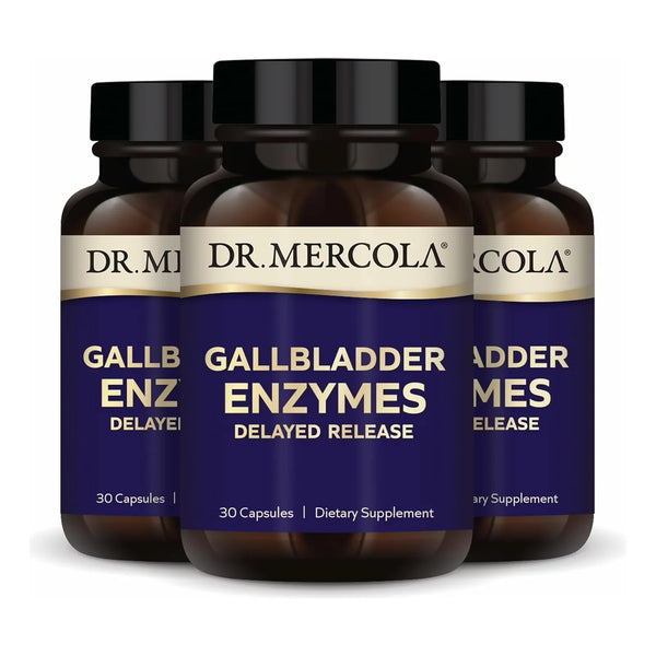 Enzimas Digestivas Dr Mercola 90 Capsulas Liberacion Retardada Soporte Vesicula Biliar