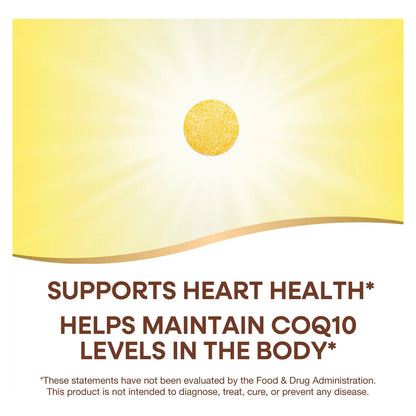 Masticables CoQ10 Tropicales 30 Unidades Salud Corazón Y Cerebro Nature's Way