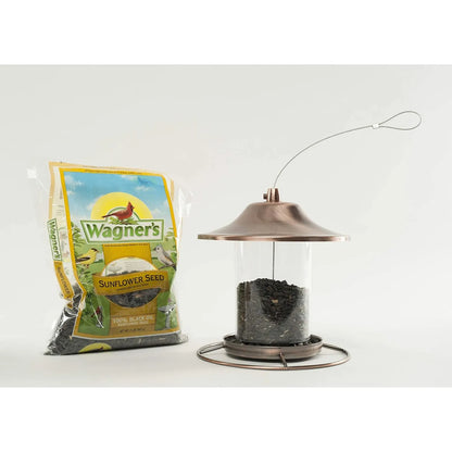 Aceite Negro Con Semillas De Girasol Para Aves Silvestres Wagner's 5Lb Atrae Variedad De Aves