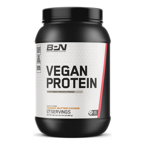 Proteina Vegana Sabor Galleta Mantequilla Mani 27 Porciones Recuperacion Muscular