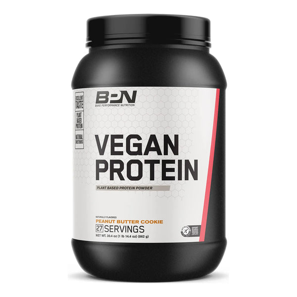 Proteina Vegana Sabor Galleta Mantequilla Mani 27 Porciones Recuperacion Muscular