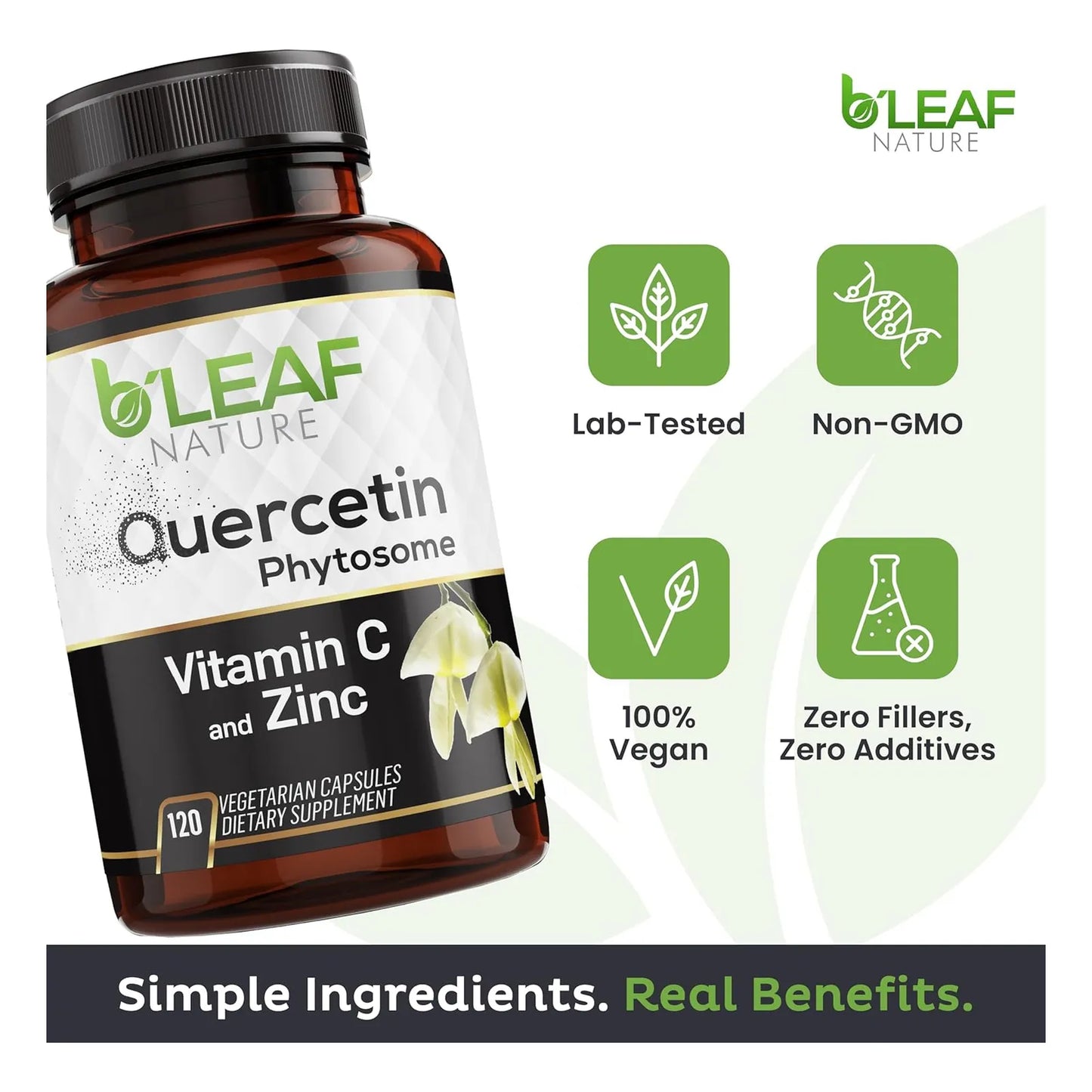 Fitosoma Quercetina 1000 Mg Con Vitamina C Y Zinc Apoyo Inmune Y Alergias