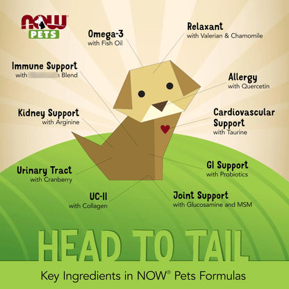 UC II Movilidad Articular Avanzada Para Perros Y Gatos 60 Comprimidos Masticables