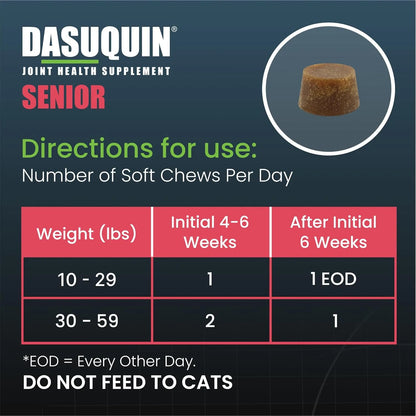 Dasuquin Masticables Suaves Para Perros Mayores Apoyo Articular E Inmunologico 84 Unidades