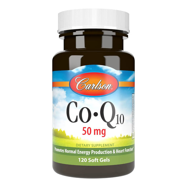 Coenzima Q10 50 Mg Capsulas Blandas Energia Y Salud Corazon 120 Unidades