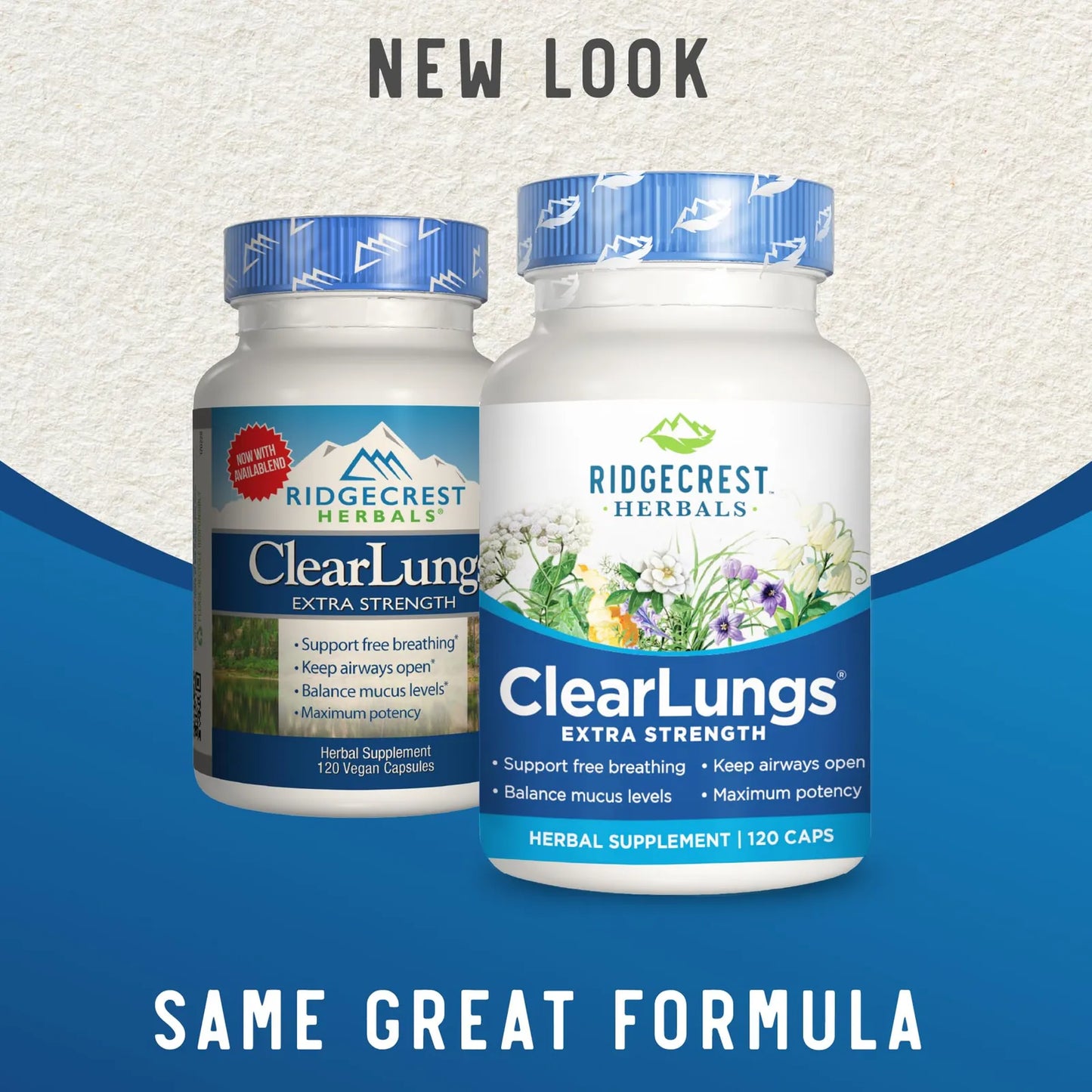 ClearLungs Extra Strength Cápsulas Para Salud Pulmonar Y Respiratoria 120 Unidades