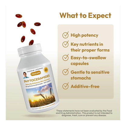 Phytoceramidas Con Biotina 60 Capsulas Hidratacion Piel Radiante