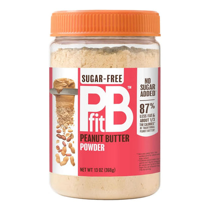 Pbfit Mantequilla De Mani En Polvo Sin Azucar 368g Importada 90 Menos Grasa