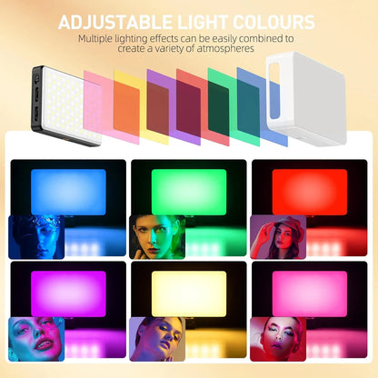 Meixitoy 120 Luces Led Para Teléfono Luz Selfie 3 Modos Recargable 5000Mah