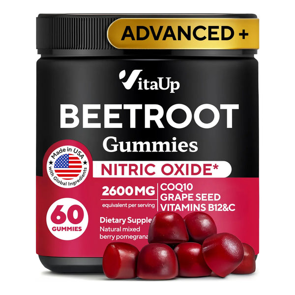 Gomitas De Remolacha Con Extracto De Remolacha Y Antioxidantes Para Mejorar La Circulación Y Salud