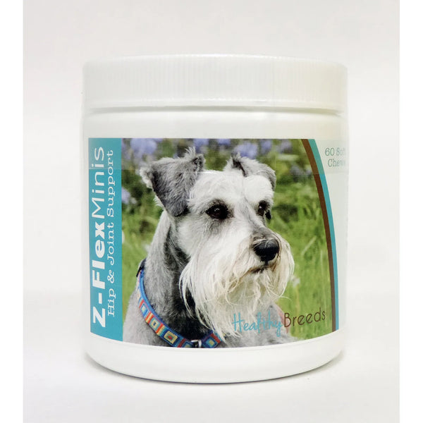 Z Flex Minis Masticables Suaves Para Articulaciones Y Cadera Schnauzer 60 Unidades