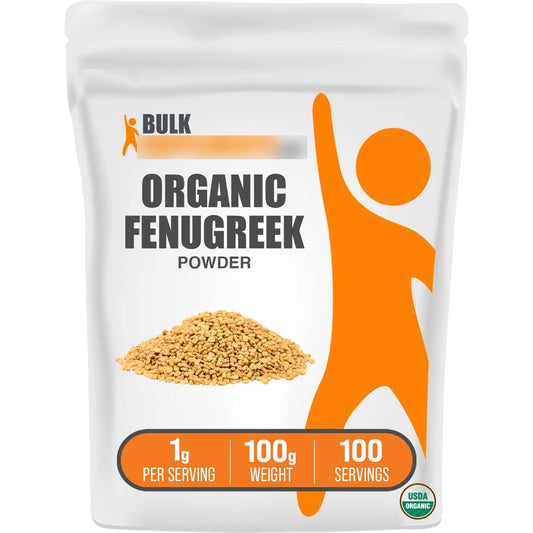 Polvo De Alholva Semillas De Fenogreco 1000 Mg Suplemento Natural Sin Gluten