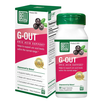 G Out Limpieza Acido Urico Hierbas Gota Equilibrio Niveles Salud Articulaciones