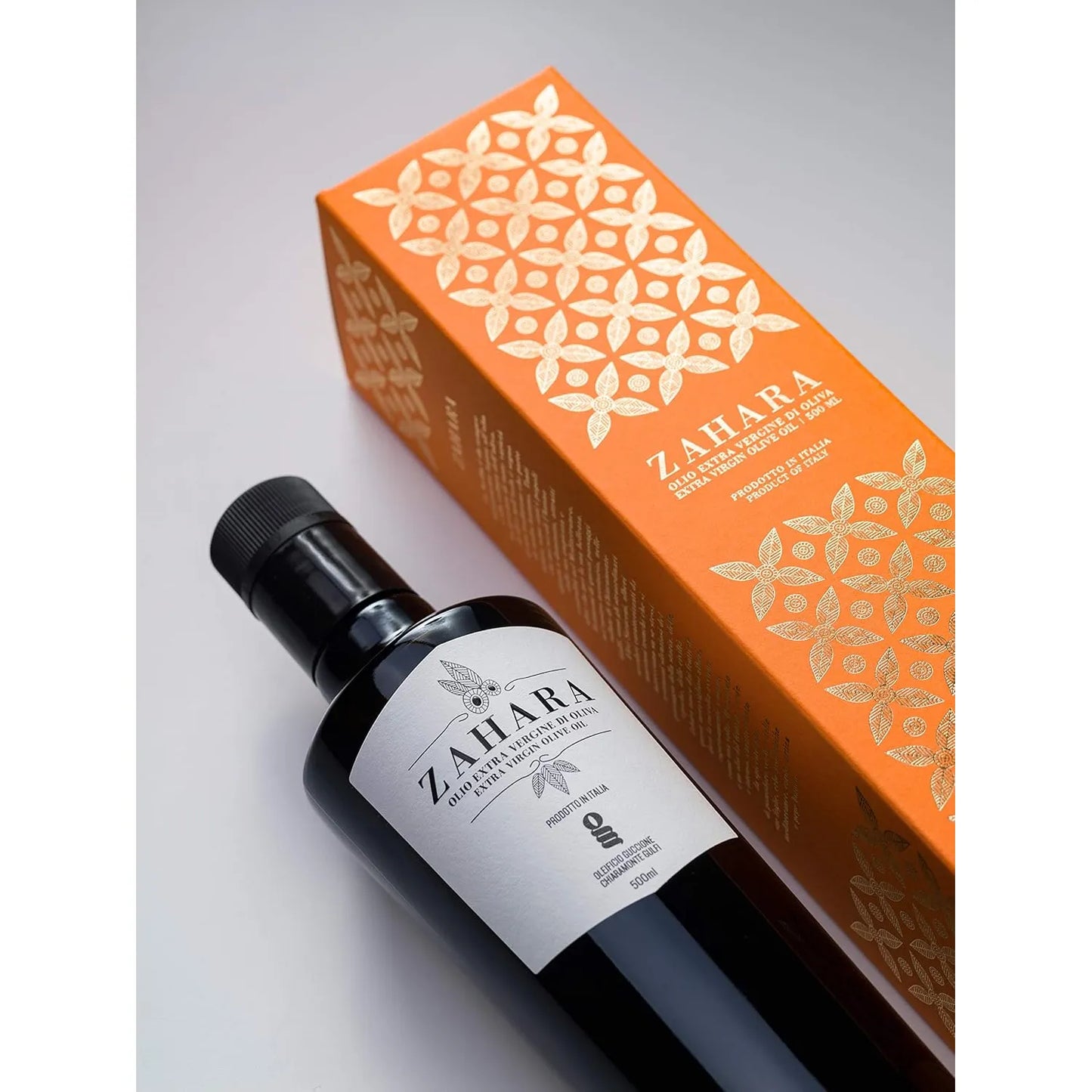 Aceite De Oliva Virgen Extra Zahara Siciliano Prensado En Frío 16.9 Oz