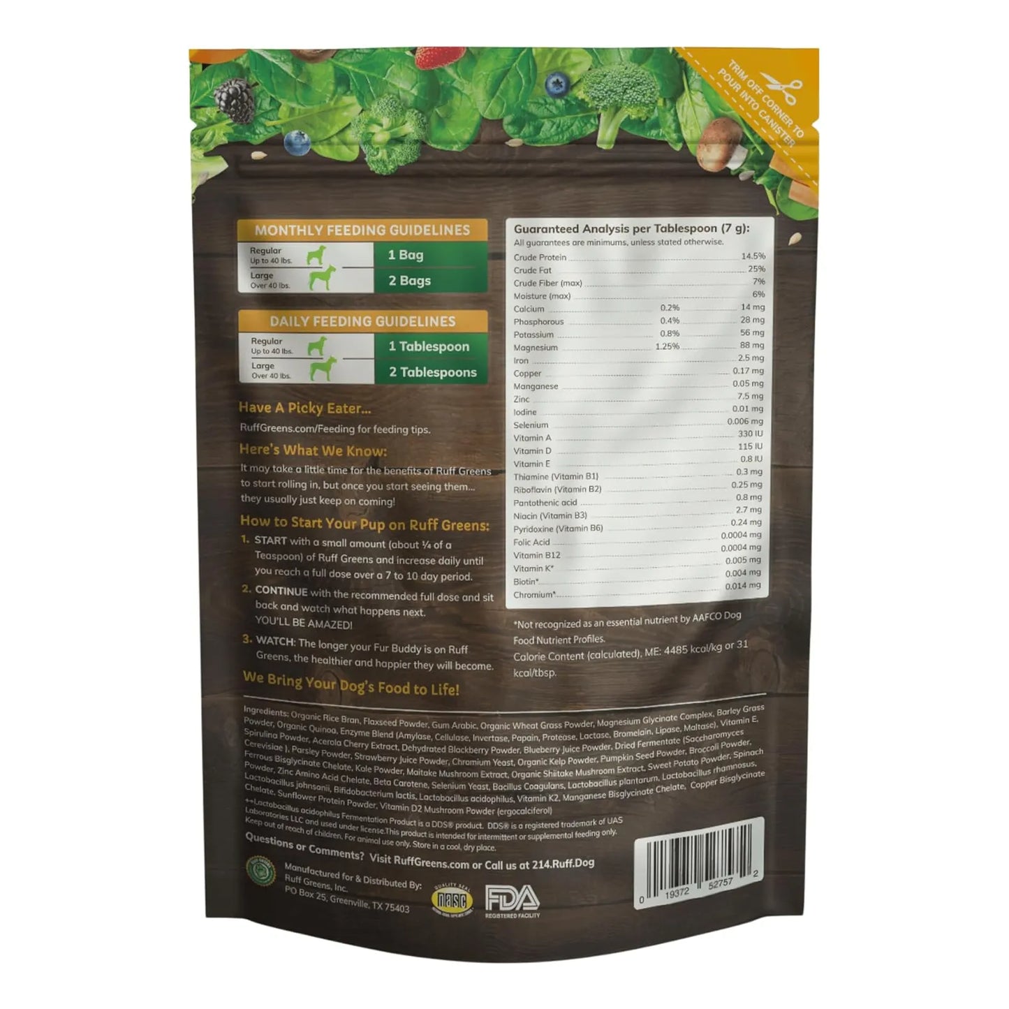 Suplemento En Polvo Para Perros Con Probióticos Y Enzimas Digestivas Mejora Articulaciones Y Digestión