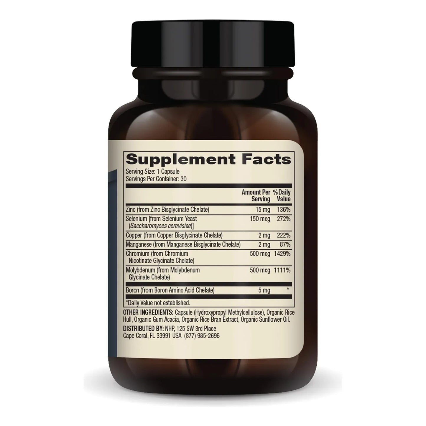 Complejo Mineral Esencial 30 Capsulas Suplemento Dietetico Apoya Sistema Inmunologico