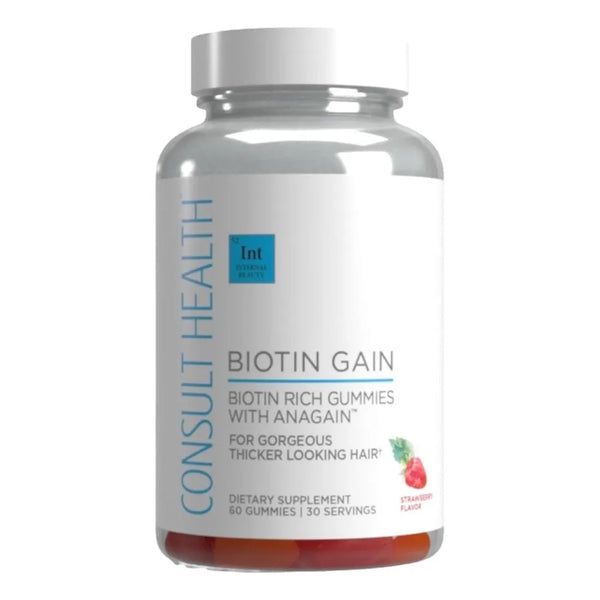 Gomitas De Biotina Con Anagain 10000 Mcg Para Cabello Fuerte Y Saludable
