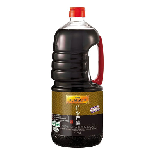 Salsa De Soja Oscura Premium Lee Kum Kee 1.75 Litros Ideal Para Cocina Asiatica