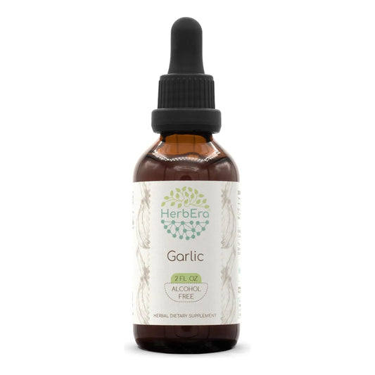 Tintura De Extracto De Ajo Natural Sin Alcohol 2 Onzas Concentrada