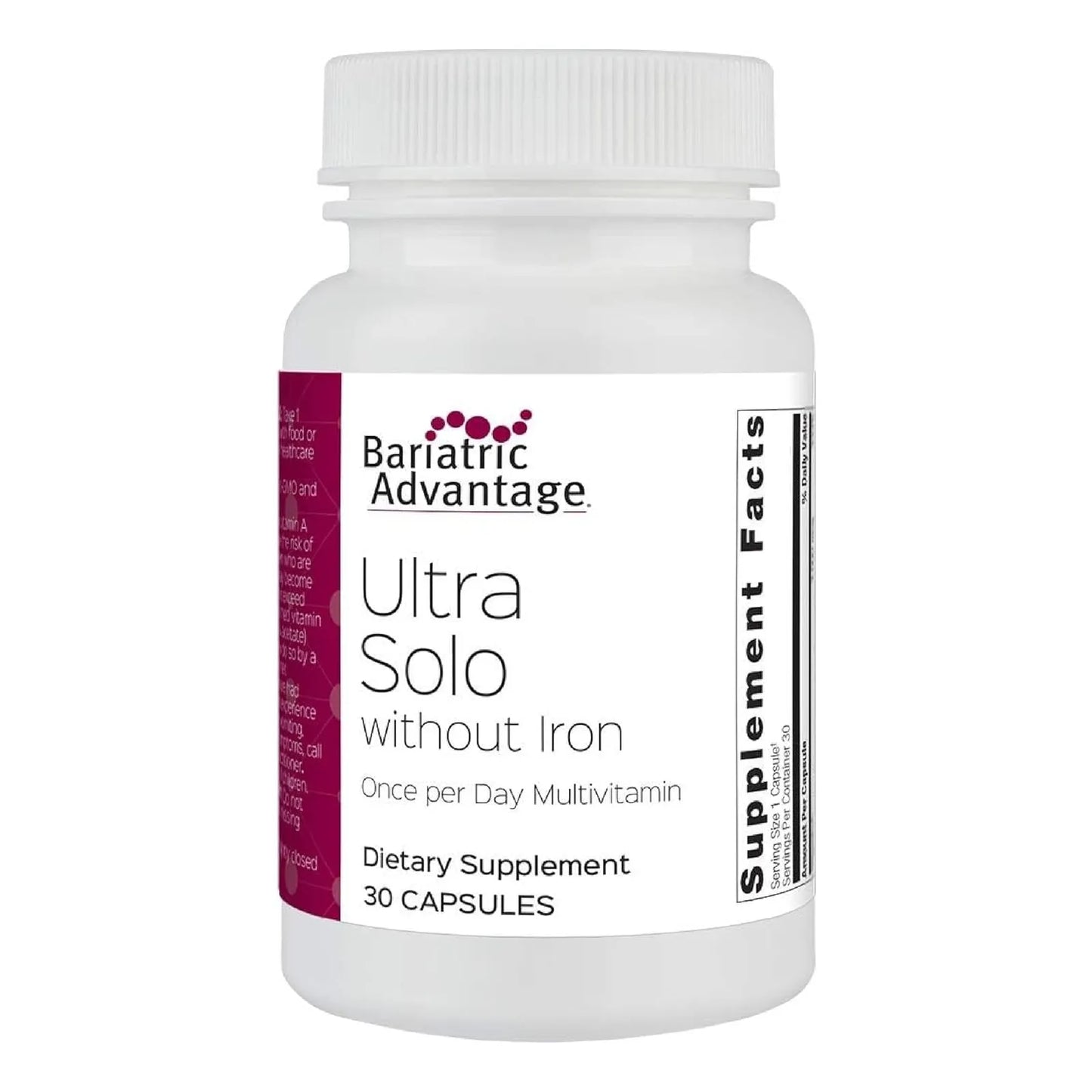Multivitaminico Diario Para Pacientes Bariatricos Con Tiamina Capsulas Sin Gluten