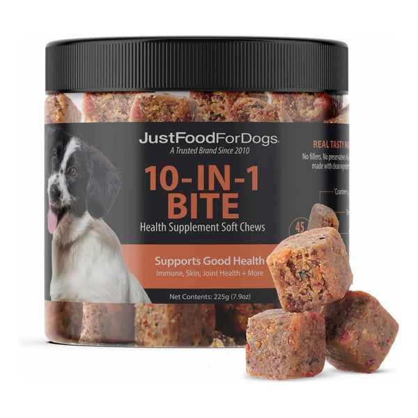 Masticable Multifuncional 10 En 1 Superalimentos Para Perros Salud Articular Piel Y Más