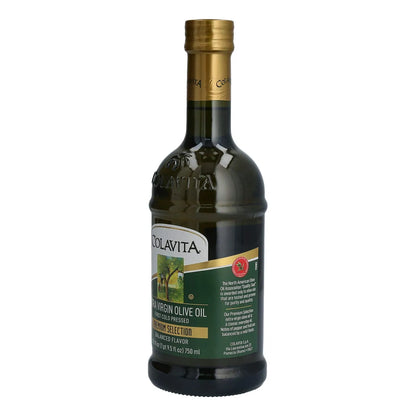 Aceite De Oliva Extra Virgen Colavita 500 Ml Botella Cristal Prensado Frio Italia