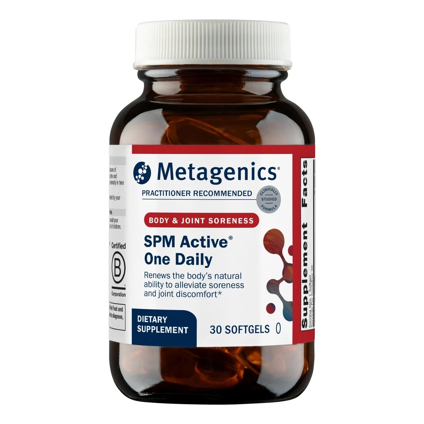 Capsulas De Aceite De Pescado Omega SPM Active One Daily Suplemento Para Dolor Articular 30 Capsulas