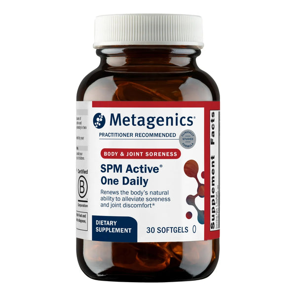 Capsulas De Aceite De Pescado Omega SPM Active One Daily Suplemento Para Dolor Articular 30 Capsulas