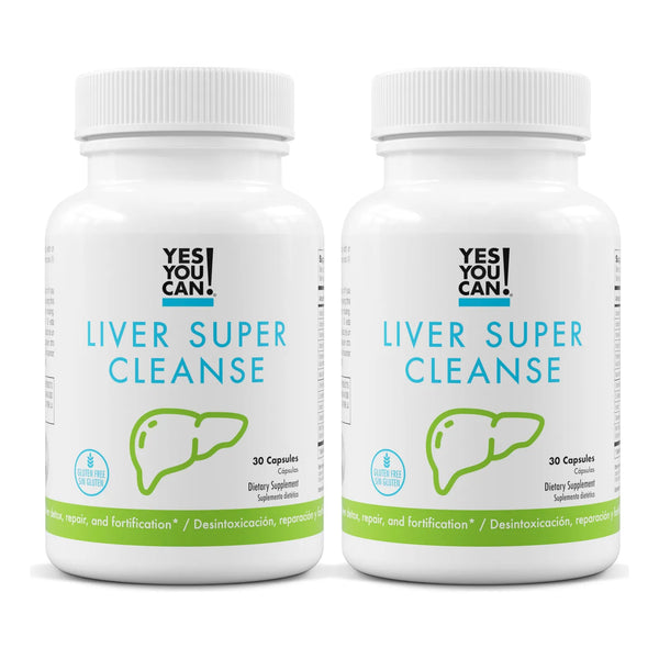 Liver Super Cleanse Detox Repair Renueva Revitaliza Hígado Vitaminas Cardo Mariano