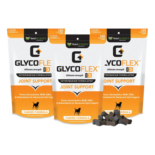 Vetriscience Glycoflex 3 Suplemento Articular Para Perros Fuerza Movilidad