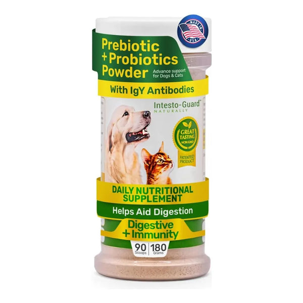 Probiótico En Polvo Para Perros Y Gatos Intesto Guard Apoyo Inmunológico Y Digestivo
