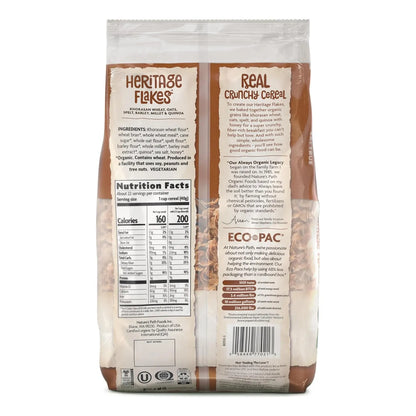 Copos De Cereal Orgánicos Heritage 907 Gramos Paquete De 6 Nature's Path Sin OMG