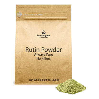 Polvo De Rutina Puro 8 Oz Antioxidante Natural Sin Aditivos