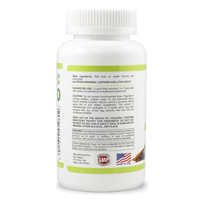 Multivitaminas Líquidas 120 Cápsulas Frutas Verduras Antioxidantes